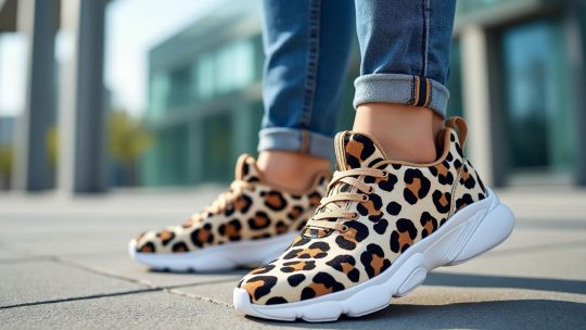 Basket léopard femme : style et confort au féminin