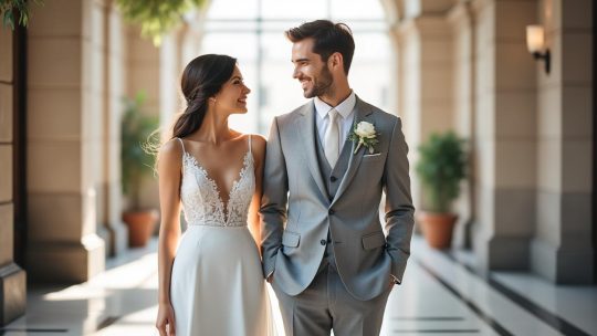 Tenue pour le mariage civil : conseils élégants et adaptés pour le grand jour