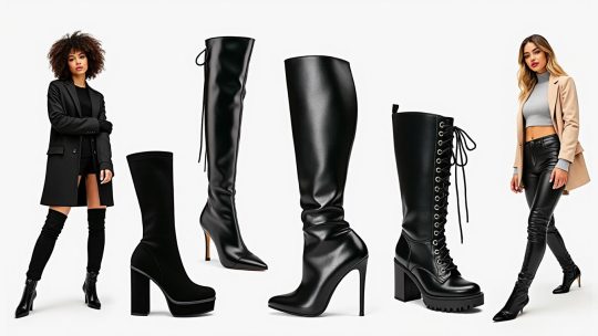 Bottes femmes tendances : les modèles incontournables à adopter en 2025