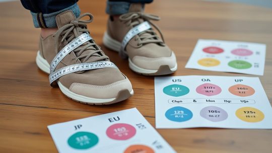 Comment convertir facilement votre pointure de chaussure à l&rsquo;international ?
