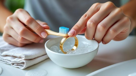 Comment nettoyer un bijou en or pour qu&rsquo;il retrouve tout son éclat