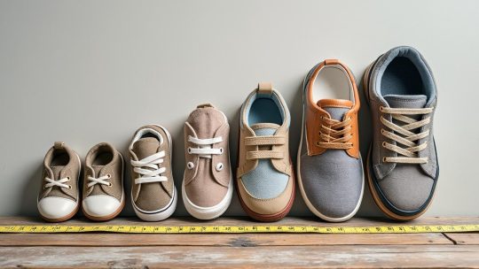 Comprendre la correspondance des tailles US pour les chaussures enfant