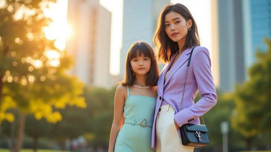 Matchy matchy mère fille : tendances mode 2025 à adopter