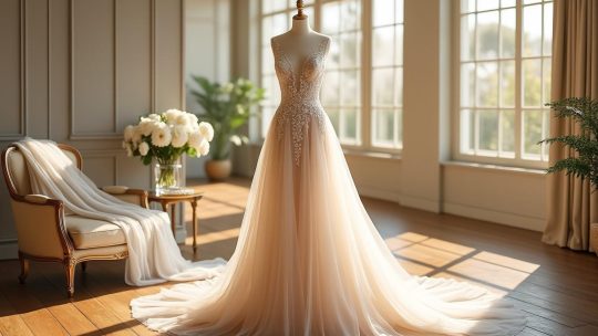 Robe champagne mariage : comment choisir la parfaite pour votre grand jour