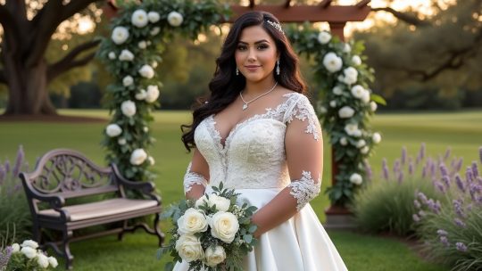 Tenue femme ronde pour mariage : nos conseils pour être élégante et à l&rsquo;aise