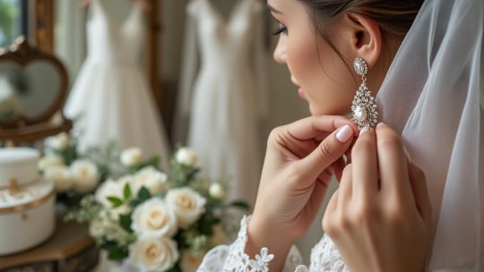 Comment choisir les meilleures boucles d&rsquo;oreilles pour votre mariage