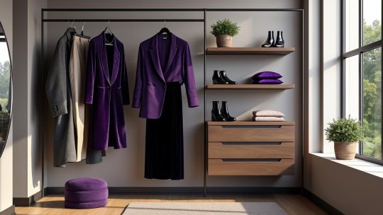 Couleur violet foncé : comment l&rsquo;adopter dans votre garde-robe avec style