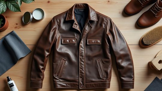 Entretien de votre veste en cuir : conseils et astuces pour la préserver