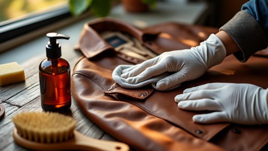 Nettoyer une veste en cuir : conseils pratiques pour un entretien réussi
