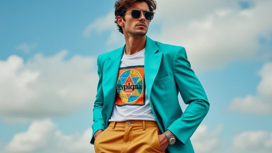 Redécouvrez la mode homme des années 80 : un style intemporel et audacieux