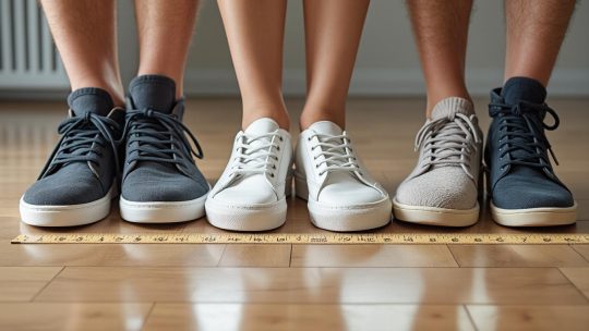 Comprendre la correspondance entre pointure de chaussure et centimètres pour un confort optimal
