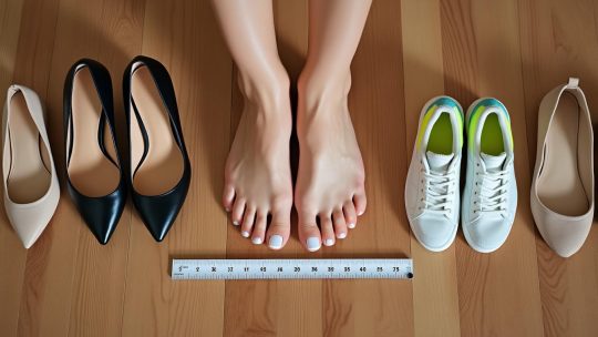 Trouver la bonne taille de chaussure femme : guide pratique et astuces